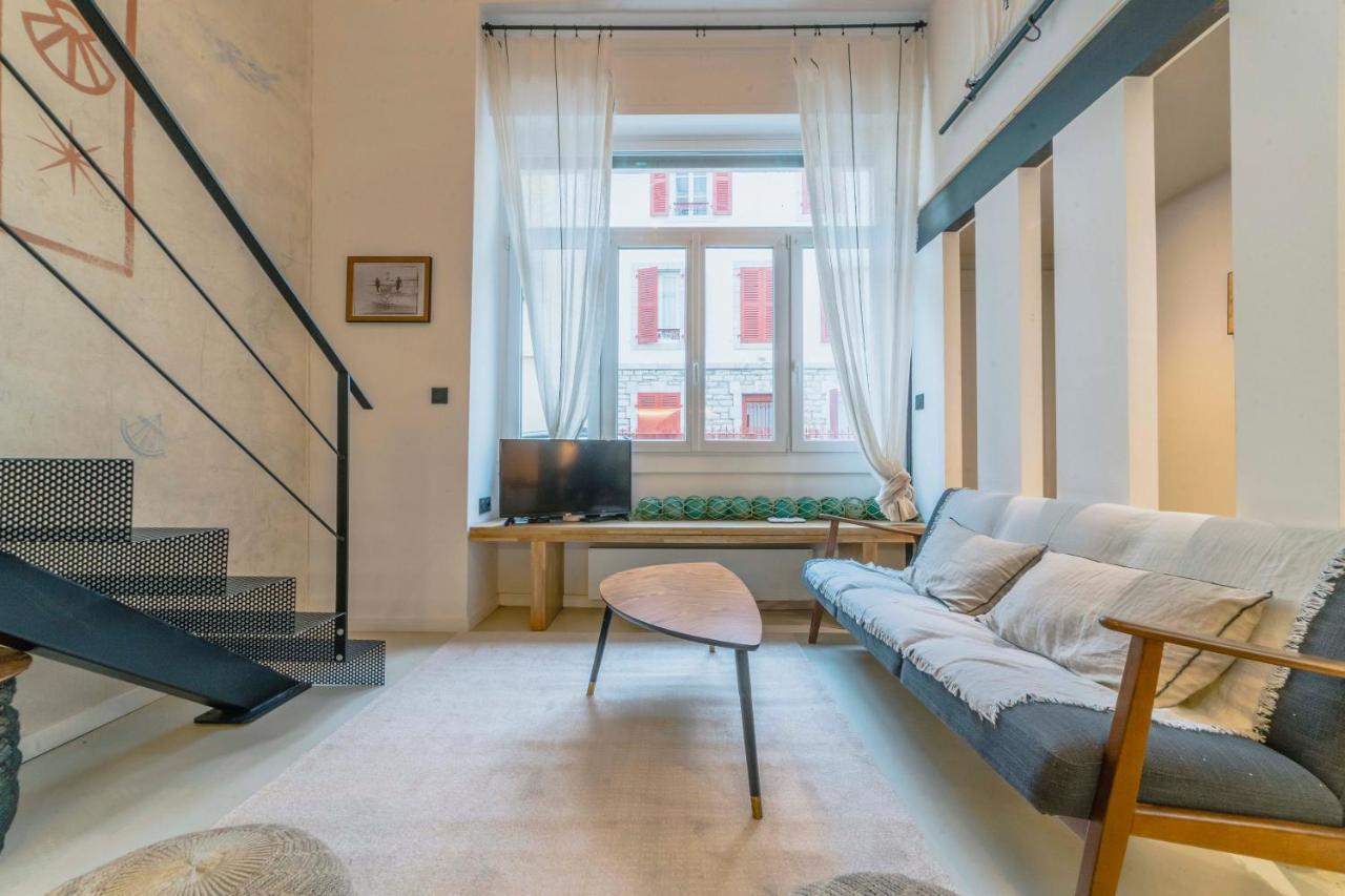 شقة بياريتز  في Loft - Centre Ville - Plage - Halles - 3 Ch 2 Sdb المظهر الخارجي الصورة